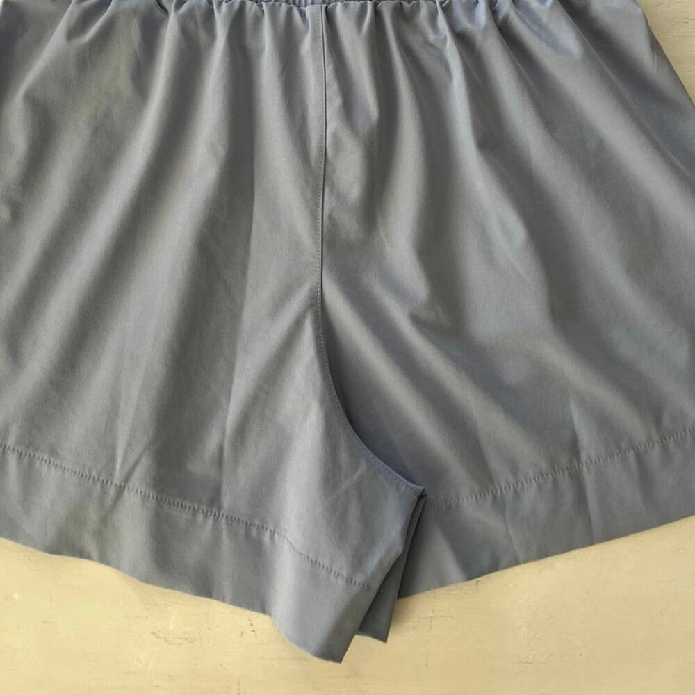 Abercrombie & Fitch Traveler Shorts Womens Size M Lt Blue Pockets Casual Pastel - Picture 5 of 13